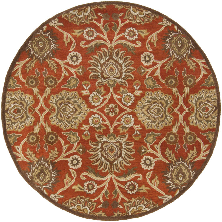Birch Lane™ Arden Hand Tufted Wool Floral Rug & Reviews Wayfair